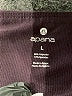 Apana Solid Black Active Pants Size L - photo 7