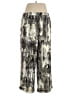 Skye's The Limit 100% Polyester Print Silver Casual Pants Size XL - photo 2