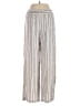Zara Stripes Silver Casual Pants Size S - photo 2