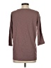 Garnet Hill Brown 3/4 Sleeve Top Size S - photo 2