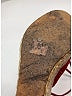 Hermès Red Leather Espadrille Platform Wedges Size 6 1/2 (estimated) - photo 6
