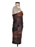 Shein Graphic Brown Cocktail Dress Size S - photo 4