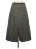 Ann Taylor Chevron-herringbone Gray Formal Skirt Size 0 - photo 1