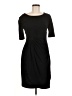 DressBarn Solid Black Cocktail Dress Size 8 Petite - photo 1