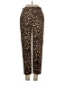 J.Crew Collection Animal Print Brown Casual Pants Size 2 - photo 1