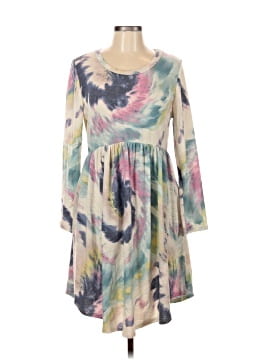 plus size dresses for wedding guest Plus Size Ruffled V-Neck A-Line Midi Wedding Guest Dress for Women main image 1