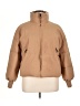 Fashion Solid Tan Snow Jacket Size XL (estimated) - photo 1