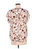 Forever 21 100% Polyester Ivory Short Sleeve Blouse Size M - photo 2