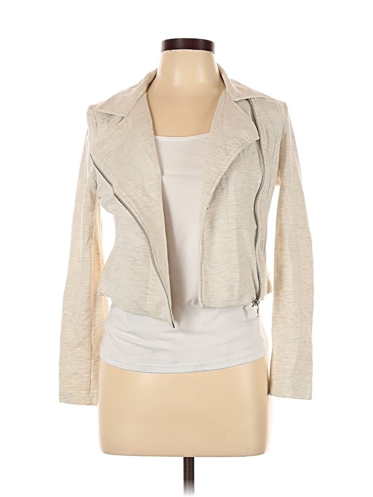 Pre-owned Forever 21 Jacket In Ivory