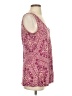 Testament Burgundy Sleeveless Top Size S - photo 4