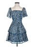 Ali & Jay 100% Polyester Blue Casual Dress Size XS - photo 1