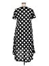 Lularoe Polka Dots Black Casual Dress Size XL - photo 2