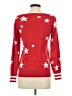 Chaser Stars Red Pullover Sweater Size XS - photo 2