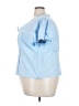 Torrid Blue Short Sleeve Blouse Size 4X Plus (4) - photo 5