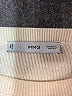 MNG Stripes Ivory Pullover Sweater Size XL - photo 7