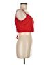 Lulus 100% Polyester Red Sleeveless Top Size M - photo 4
