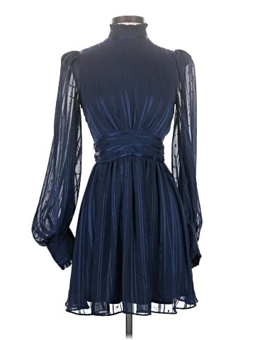 Aqua Cocktail Dress (view 1)