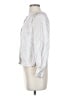 Rails Metallic Silver 3/4 Sleeve Blouse Size S - photo 5