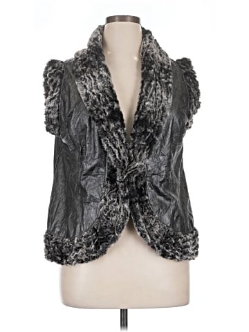 Joseph Ribkoff Faux Fur Vest (view 1)