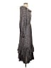 Universal Thread 100% Rayon Paisley Gray Casual Dress Size S - photo 4
