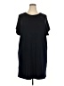 Anrabess Solid Black Casual Dress Size XXL - photo 1