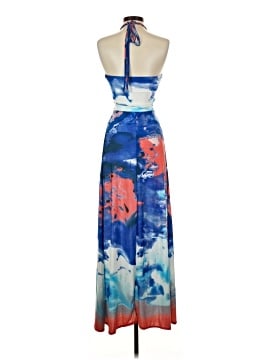 short navy blue halter dress Navy Blue Cowl Neck Halter Soft Satin Mini Dress – Ohmollydress main image 0