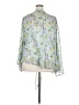 Paris To Jena 100% Polyester Green Kimono Size 2X - photo 2