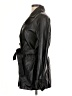 Shein 100% Polyurethane Black Trenchcoat Size 6 - photo 5