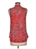 West Kei Red Sleeveless Blouse Size M - photo 2