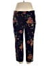 Old Navy Floral Blue Casual Pants Size 16 - photo 1