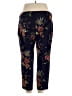 Old Navy Floral Blue Casual Pants Size 16 - photo 2