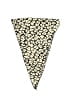H&M Animal Print Ivory Black Scarf One size - photo 1