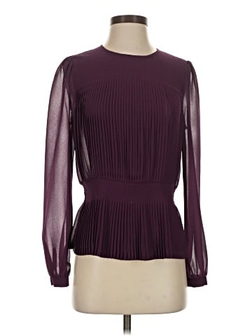 Twelfth Street by Cynthia Vincent Long Sleeve Silk Top (view 1)
