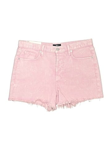 7 For All Mankind Denim Shorts (view 1)