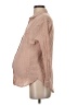 Hatch 100% Cotton Tan Long Sleeve Blouse Size XS Maternity (0) - photo 5