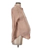 Hatch 100% Cotton Tan Long Sleeve Blouse Size XS Maternity (0) - photo 4