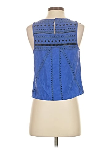 Tibi Sleeveless Silk Top (view 2)