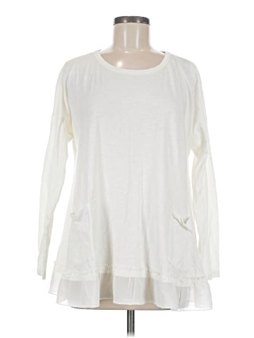 LOGO by Lori Goldstein Long Sleeve Top (view 1)