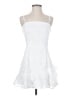 Lulus 100% Polyester White Cocktail Dress Size S - photo 1