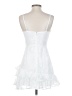 Lulus 100% Polyester White Cocktail Dress Size S - photo 2