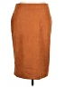 Chartou 100% Polyester Solid Brown Casual Skirt Size L - photo 1