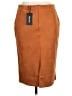 Chartou 100% Polyester Solid Brown Casual Skirt Size L - photo 2