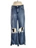 Risen Graphic Blue Jeans Size 5 - photo 1