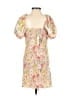 Cellecci Yellow Cocktail Dress Size S - photo 2