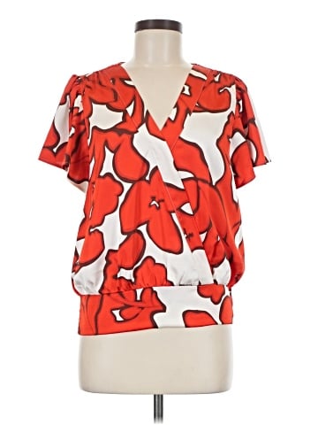 Nine West Short Sleeve Blouse (view 1)