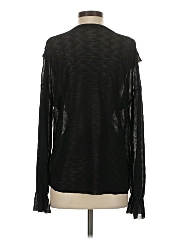 Zara W&B Collection Long Sleeve Blouse (view 2)