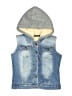 Vigoss Blue Denim Vest Size 14 - photo 1