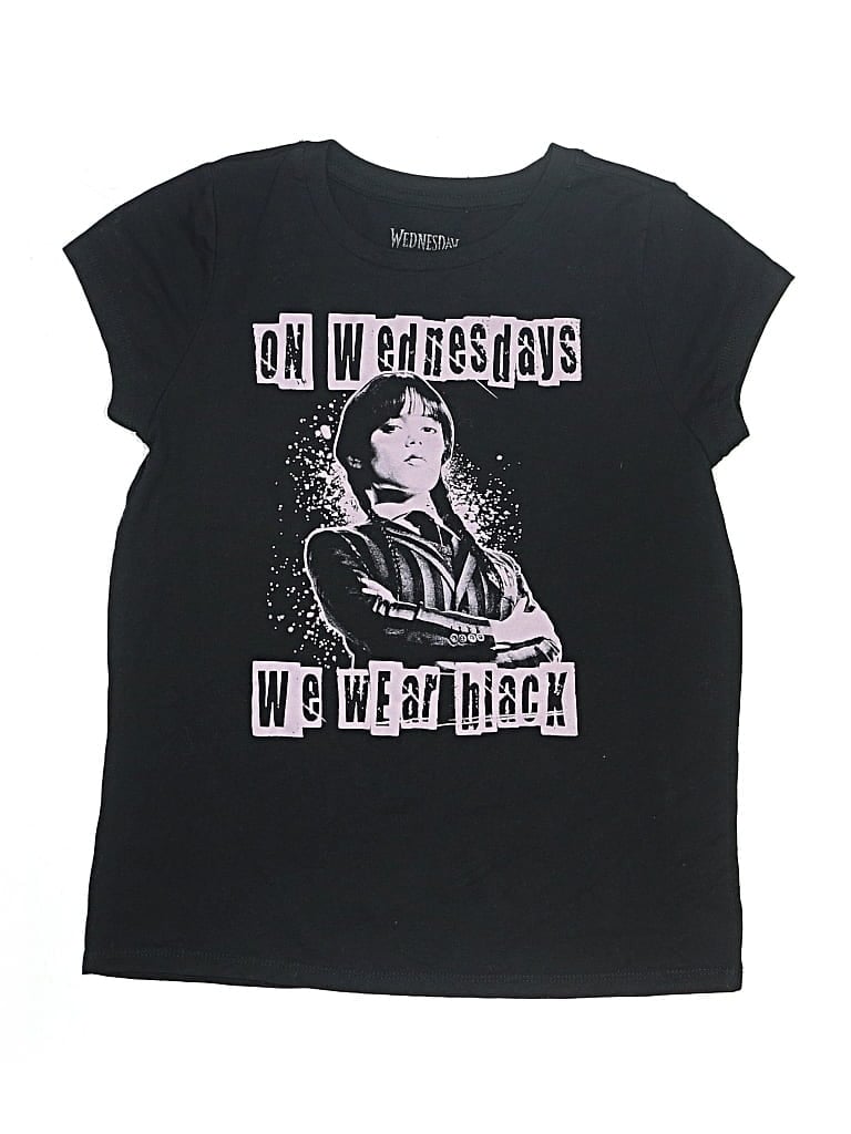 Pre-owned Assorted Brands Kids' Short Sleeve T-shirt In Black