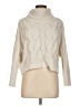 Moon & Madison 100% Polyester Ivory Turtleneck Sweater Size M - photo 1