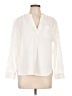 Gap Ivory Long Sleeve Blouse Size L - photo 1